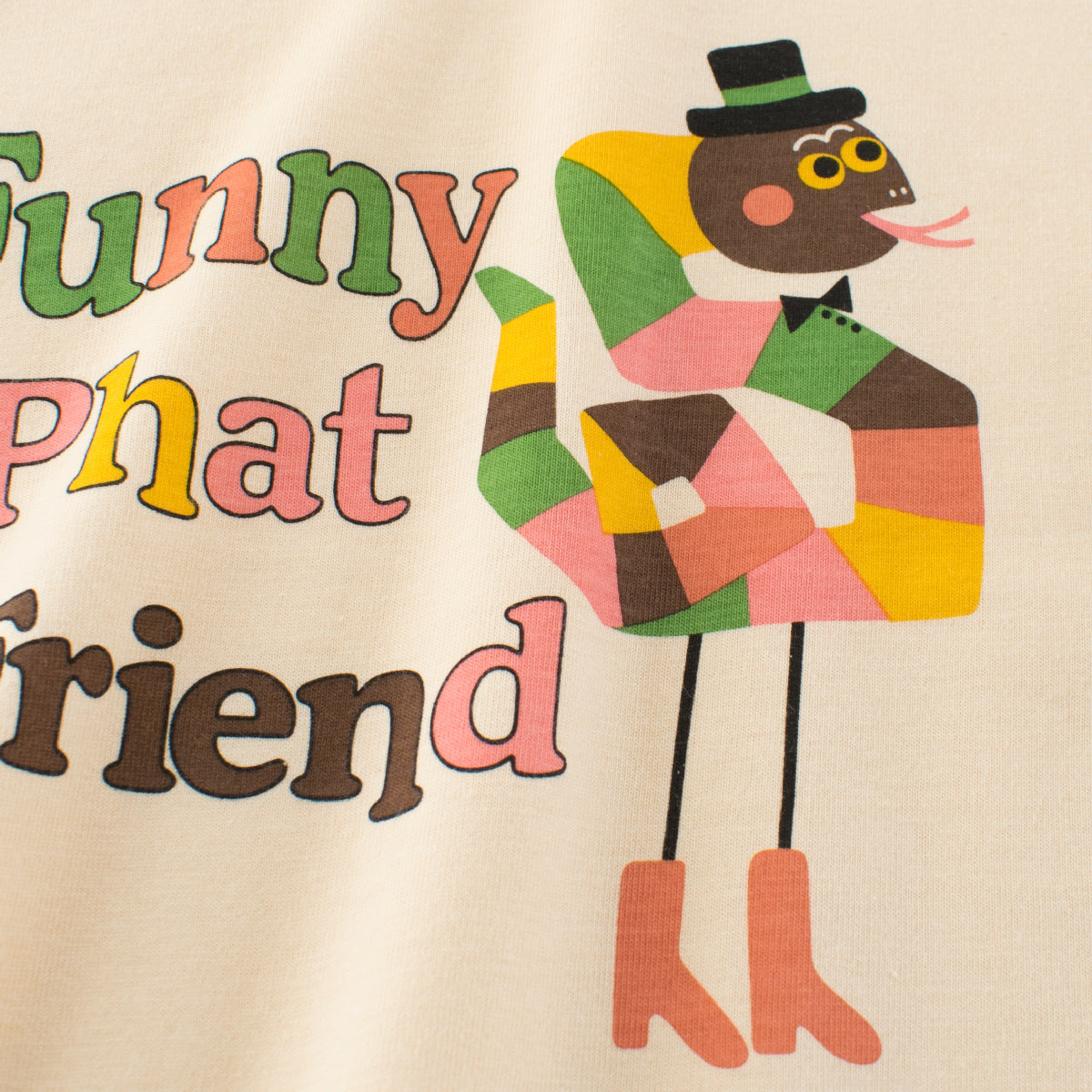 Summer Girls’ Colorful Cartoon and Letters Pattern T-shirt in European and American Style